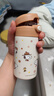 史努比（SNOOPY）保溫杯小容量316不銹鋼迷你吸管口袋杯學(xué)生男女士小巧便攜水杯子 曬單實(shí)拍圖