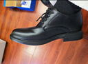 回力(Warrior)男士男鞋休閑鞋子男款春季透氣英倫正裝皮鞋2413 黑色44 曬單實(shí)拍圖