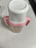小土豆（potato）兒童水杯大寶寶吸管奶瓶PP水杯9個(gè)月以上帶重力球 300ml春櫻粉 曬單實(shí)拍圖