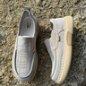 七匹狼男鞋夏季2026新款帆布鞋男透氣薄款套腳一腳蹬舒適軟底老北京布鞋 卡其色 41 【標準皮鞋碼】 曬單實(shí)拍圖