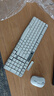 雷柏（Rapoo） X1800S 鍵鼠套裝 無(wú)線(xiàn)鍵鼠套裝 辦公鍵盤(pán)鼠標套裝 防潑濺 電腦鍵盤(pán) 筆記本鍵盤(pán) 白色 曬單實(shí)拍圖