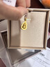 六福珠寶 福滿(mǎn)傳家足金葫蘆黃金吊墜掛墜不含項鏈 計價(jià) 約3.48克 曬單實(shí)拍圖