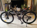 喜德盛青少年自行車(chē)山地車(chē)公路學(xué)生男女變速越野單車(chē)通勤代步北極星PRO 星空灰 7速 曬單實(shí)拍圖