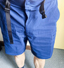 蕉內涼皮505Cool Pro男士速干基礎工裝短褲涼感防曬透氣戶(hù)外休閑褲新 煙灰藍 L 曬單實(shí)拍圖