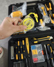 光宸手電鉆充電鉆家用組合工具箱套裝維修套裝電動(dòng)螺絲刀五金工具箱 升級全身包膠21V鋰電118件套 曬單實(shí)拍圖