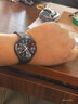 華為（HUAWEI）WATCH 5智能手表高端款男士女士航天級鈦合金表殼素皮復合表帶X-TAP智感窗鴻蒙AI腕上小藝eSIM通信 42mm幻月黑丨黑色氟橡膠表帶丨不銹鋼表殼 曬單實(shí)拍圖