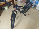 千里達26款M985ELITE山地自行車(chē)禧瑪諾21速油壓碟剎學(xué)生成人通勤單車(chē) 硯石灰- 21速 27.5*17寸 推薦:170-190cm左右 曬單實(shí)拍圖