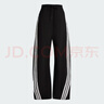 阿迪達斯（adidas）女 運動(dòng)型格系列 S WV BANANA PNT 梭織長(cháng)褲 KB5224 黑色  XL  曬單實(shí)拍圖