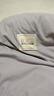 紅豆床上四件套親膚裸睡床單枕套被罩床上用品單人宿舍家用被套200*230cm灰1.8米床笠款 曬單實(shí)拍圖