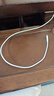 小米 原裝USB-C數據線(xiàn)100cm 6A充電線(xiàn)白色 適配USB-C接口手機游戲機充電xiaomi紅米redmi/k70 曬單實(shí)拍圖