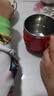 迪士尼（Disney）兒童牛奶杯學(xué)飲杯不銹鋼小孩牛奶杯子寶寶幼兒喝水訓練杯上學(xué)專(zhuān)用 曬單實(shí)拍圖
