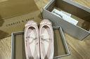 CHARLES&KEITH26春新品蝴蝶結圓頭瑪麗珍鞋芭蕾舞鞋生日禮物CK1-60361613 Light Pink淺粉色 38 （245） 曬單實(shí)拍圖