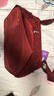 東選新品女神節單肩斜挎女包中老年韓版媽媽簡(jiǎn)約女士百搭尼龍布包 紅色 曬單實(shí)拍圖