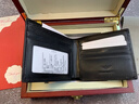 FALAMAONE100%頭層牛皮真皮男士錢(qián)包高檔品牌錢(qián)夾短款生日禮物送老公父親 QB203-1【高檔禮盒包裝】 曬單實(shí)拍圖