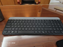 羅技（Logitech）MK470無(wú)線(xiàn)鍵鼠套裝 無(wú)線(xiàn)鍵盤(pán)鼠標套裝 電腦靜音薄膜鍵盤(pán)辦公差旅超薄便攜緊湊 無(wú)線(xiàn)鍵鼠 即插即用 MK470 黑色 曬單實(shí)拍圖