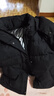 雅鹿短款羽絨服2025新款冬季純色百搭可拆卸帽面包服小個(gè)子冬裝外套 曬單實(shí)拍圖