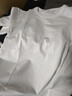布先生280g重磅T恤長(cháng)絨棉男士純棉短袖小白T 白色 L/175  曬單實(shí)拍圖