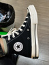 匡威（Converse）男女Chuck Taylor All Star 1970S帆布鞋162050C 36.5碼US4碼 曬單實(shí)拍圖