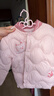 嘟嘟家寶寶冬季羽絨服兒童保暖卡通冬裝上衣男童外套冬款女童衣服童裝潮 粉色 110 曬單實(shí)拍圖