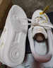 耐克NIKE女空軍一號AF1 運動(dòng)鞋FV3654-111帆白36 曬單實(shí)拍圖