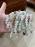 嶼琦天然天山翠高冰種白玉髓手鏈朱砂手串本命年手鏈珠寶轉運珠 天山翠【8MM】 曬單實(shí)拍圖