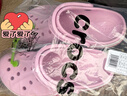 卡駱馳（CROCS）貝雅卡駱班洞洞鞋|205089 芭蕾粉-6TG 37/38(230mm) 曬單實(shí)拍圖