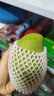 青皮大青芒果新鮮水果當季芒果現摘當季新鮮水果整箱青皮芒 綠色 大青金煌芒300克+帶箱5斤（凈重4.7斤） 曬單實(shí)拍圖