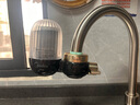 美的（Midea）凈水器水龍頭臺式前置凈水機家用廚房過(guò)濾器自來(lái)水直飲超濾機可視化可清洗濾芯除垢除氯 1機2芯【2年免換芯】 曬單實(shí)拍圖