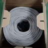 【展訊通】六類(lèi)千兆高速網(wǎng)線(xiàn)0.57工程級整箱CAT6電腦網(wǎng)絡(luò )線(xiàn)監控8芯300米箱無(wú)氧銅包鋁家用網(wǎng)線(xiàn) 六類(lèi)千兆網(wǎng)線(xiàn)【0.57工程級】灰色 【整箱300米】送20個(gè)水晶頭 曬單實(shí)拍圖
