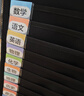 得力（deli）掛書(shū)袋課桌書(shū)掛袋 升級D收納書(shū)桌掛袋 書(shū)袋 學(xué)生書(shū)本收納神器 加厚款十三層 黑色開(kāi)學(xué)必備 曬單實(shí)拍圖