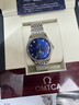 歐米茄瑞士新款手表男士夜光防水自動(dòng)機械表時(shí)尚簡(jiǎn)約商務(wù)專(zhuān)用男表 本色藍面 曬單實(shí)拍圖