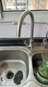 京東京造 廚房水龍頭304不銹鋼雙水花360°旋轉冷熱雙控適用于水槽洗菜盆 曬單實(shí)拍圖