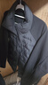 優(yōu)衣庫合作款男裝女裝PUFFTECH空氣棉服拼接茄克外套481352 09 黑色 L 曬單實(shí)拍圖