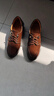 卡帝樂(lè )鱷魚(yú)媽媽鞋春秋款中老年皮鞋真皮軟底大碼女鞋舒適老人坡跟中年單鞋女 棕色單里 37 曬單實(shí)拍圖