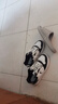 喬丹男鞋板鞋春夏季新款小白鞋男透氣耐磨厚底增高休閑運動(dòng)鞋 曬單實(shí)拍圖