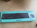 羅技（Logitech）MK275 鍵鼠套裝 無(wú)線(xiàn)鍵鼠套裝 辦公鍵鼠套裝 全尺寸 商務(wù)鍵鼠套裝 帶無(wú)線(xiàn)2.4G接收器 黑藍色 曬單實(shí)拍圖