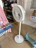 美的（Midea）電風(fēng)扇 家用七葉立式落地扇宿舍臥室輕音節能搖頭桌面小風(fēng)扇大風(fēng)力空氣循環(huán)風(fēng)扇 SAF30AC  曬單實(shí)拍圖