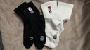 NBA襪子男士運動(dòng)襪抗菌防臭消臭吸汗無(wú)骨棉襪跑步中筒籃球襪3雙 曬單實(shí)拍圖