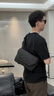 沙馳男士斜挎包大容量品牌新款官方正品戶(hù)外旅行包騎行通勤運動(dòng)胸包男 【極境黑】官方正品/順豐發(fā)貨 曬單實(shí)拍圖