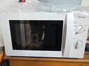 美的（Midea）快捷微波爐 家用小型 360°轉盤(pán)加熱 旋鈕操控 易潔內膽（M1-L213B） 曬單實(shí)拍圖