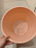 茶花 提水桶14.4L大號塑料桶洗衣泡腳桶洗車(chē)儲水桶加厚拖把桶* 曬單實(shí)拍圖