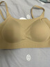 幸棉（LUCKMEEY）外擴內衣小胸顯大無(wú)鋼圈內衣女聚攏文胸漫畫(huà)胸 膚色 背扣款 M 曬單實(shí)拍圖
