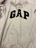 GAP男女裝春季款貼布繡logo連帽衫衛衣經(jīng)典上衣美版 灰色 868453 M 美碼 L亞洲碼180/96A 曬單實(shí)拍圖
