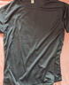 2026新款網(wǎng)眼長(cháng)袖T恤男士運動(dòng)速干圓領(lǐng)跑步透氣排汗打底無(wú)痕CJDP 【短袖】黑色 2XL 曬單實(shí)拍圖