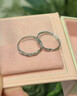 中國黃金（CHINA GOLD）足銀三生三世戒指男女款莫比烏斯環(huán)情侶對戒情人節生日禮物送愛(ài)人 【今/次日達】莫比烏斯戒指【情侶款】 曬單實(shí)拍圖