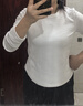 蕉下（beneunder）長(cháng)袖T恤女打底衫修身內搭可外穿洋氣2025新款秋冬裝女裝高檔 曬單實(shí)拍圖