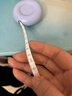 得力（deli）2m迷你可愛(ài)皮卷尺 可伸縮便攜量衣皮卷尺 測量身高/三圍/腰圍 TT102藍色 曬單實(shí)拍圖