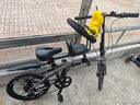 Jeep吉普折疊自行車(chē)帶娃母子車(chē)20寸男女城市通勤折疊車(chē)親子車(chē)-愛(ài)L200 石墨灰【車(chē)+寶寶座椅】經(jīng)典款-鋁合金車(chē)架 20寸（建議身高145-185CM） 7速 曬單實(shí)拍圖