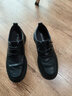 百麗通勤商務(wù)皮鞋男鞋春夏牛皮褶皺皮休閑皮鞋A1373 黑色-單里 41 曬單實(shí)拍圖