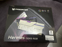 宏碁掠奪者（PREDATOR）48G(24G×2)套裝 DDR5 6000頻率 臺式機內存條 Hermes冰刃系列 RGB燈條(C28) 石耀黑 AI電腦配件 曬單實(shí)拍圖